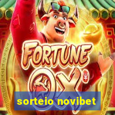 sorteio novibet